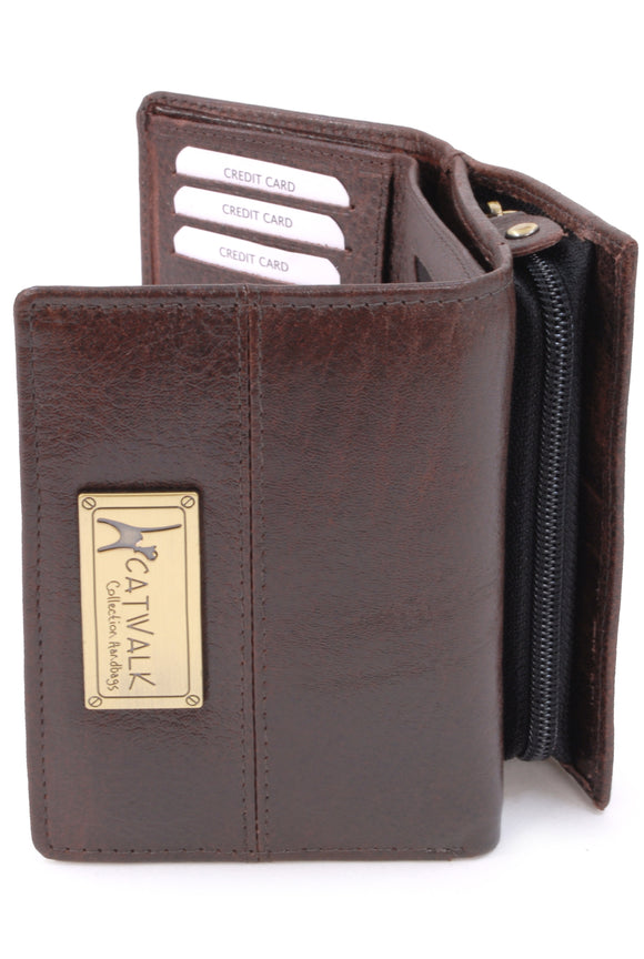 Buy Black 526 Tri-Fold Wallet Online - Hidesign